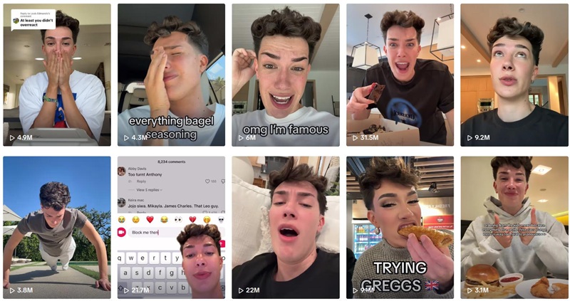 TikTok网红推荐:美国时尚美妆、生活类300万粉丝大网红频道内容