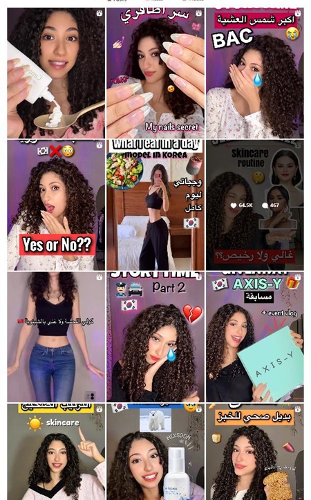 Instagram网红推广：韩国美妆护肤类中腰部KOL博主频道内容