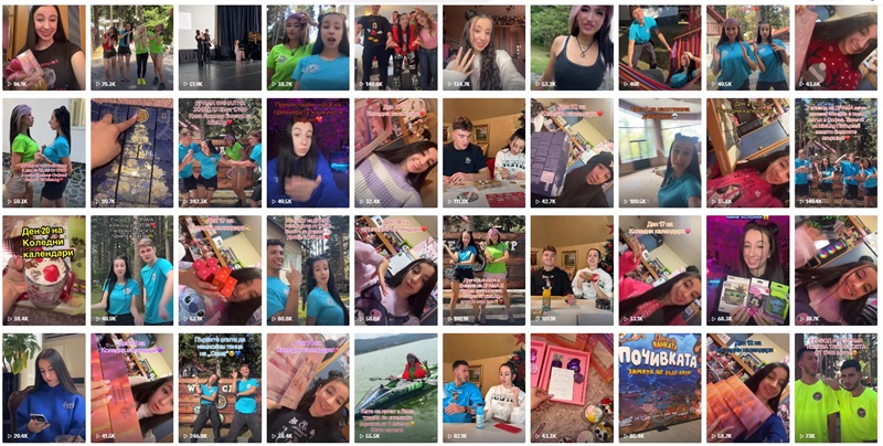 TikTok网红推广:保加利亚生活搞笑娱乐博主推荐频道内容