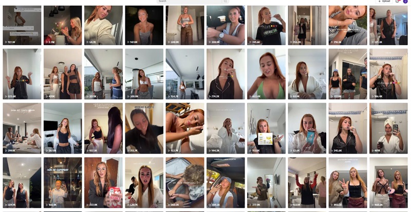 TikTok网红营销 :阿根廷时尚首饰美妆海外KOL达人频道内容