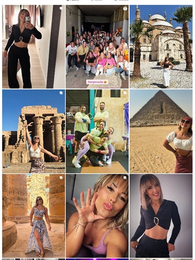 10万粉丝的instagram西班牙时尚旅游类博主频道内容