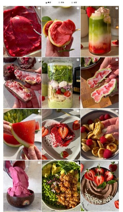 Instagram网红推荐：澳大利亚生活美食类腰部博主频道内容