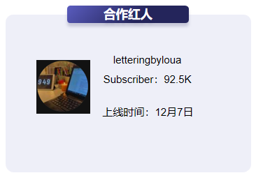 全能扫描王合作第二位红人